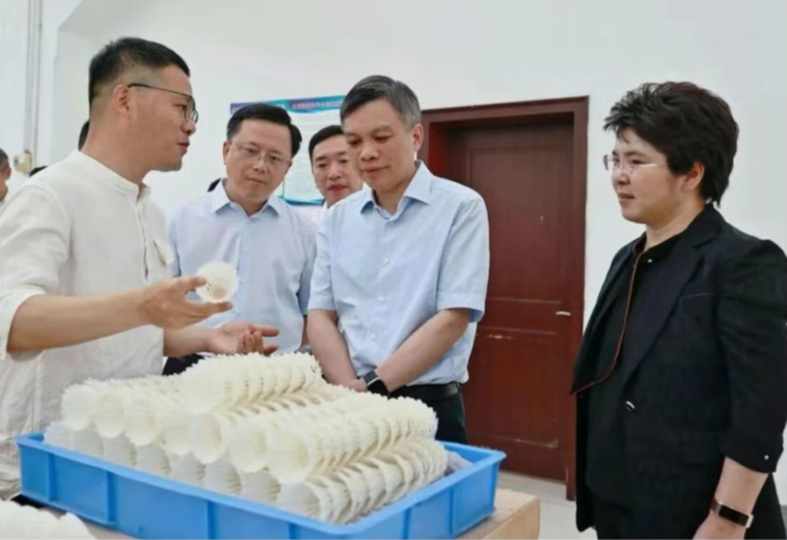 浙江省长先后来到与斯塔京合作的善蒸坊等各企业进行调研