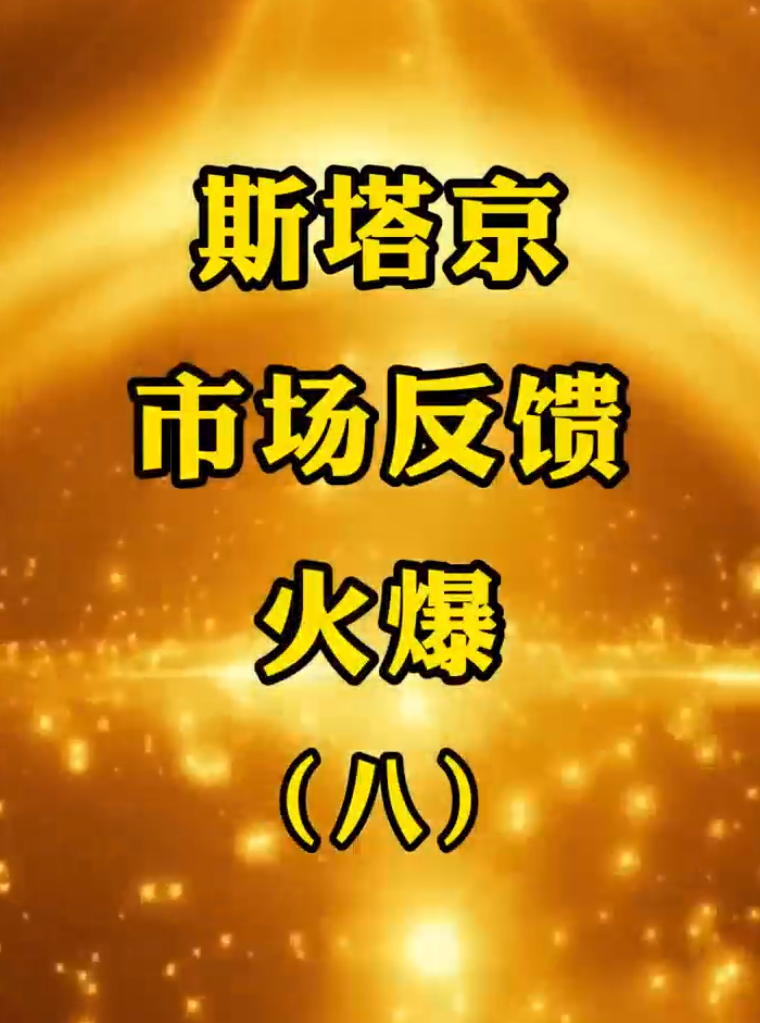 斯塔京市场反馈（八）